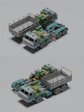 3d Printed 1/72/87 BAZ-6402 Trailer Unpainted Kit